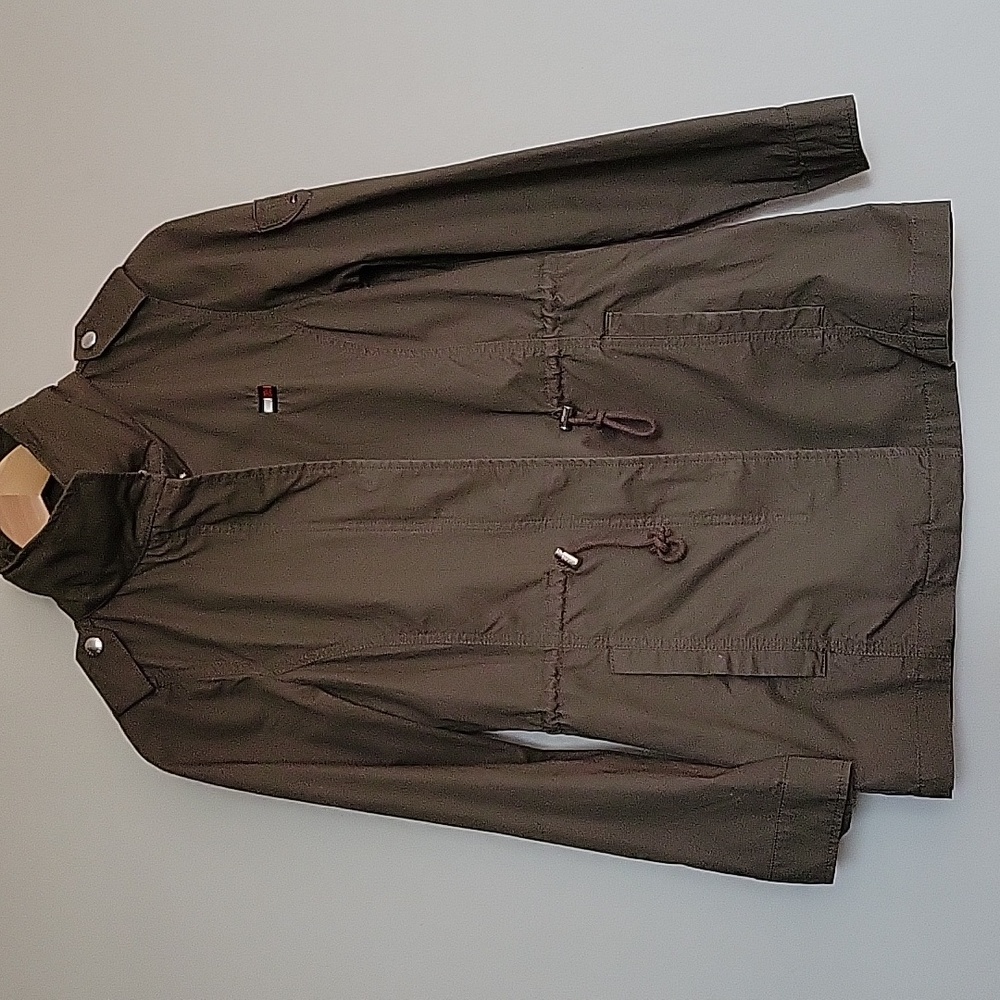Tommy Hilfiger Olive Green Utility Jacket